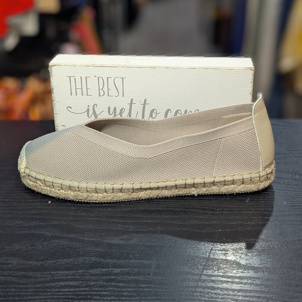 Espadrille Straw Flats